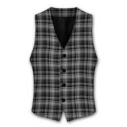 ScotsTee Shop Scottish Drummond Grey Clans Originaux Tartan Waistcoat Sleeveless Suit Vest