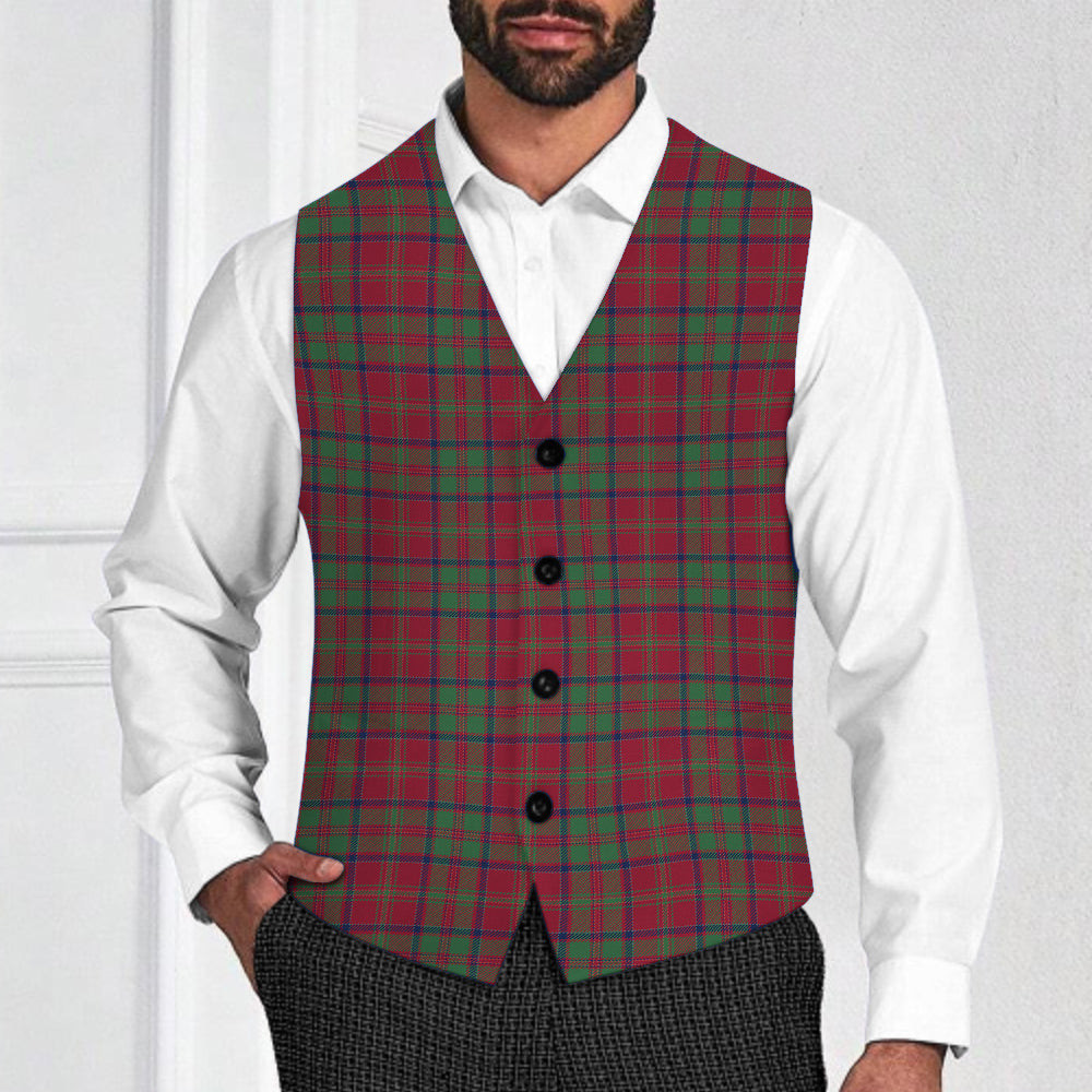 ScotsTee Shop Scottish Donald of Glencoe Modern Tartan Waistcoat Sleeveless Suit Vest