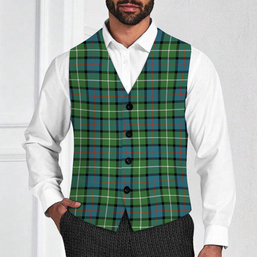 ScotsTee Shop Scottish Davidson of Tulloch Ancient Tartan Waistcoat Sleeveless Suit Vest