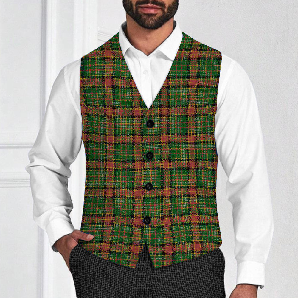 ScotsTee Shop Scottish Dalrymple of Castleton Tartan Waistcoat Sleeveless Suit Vest