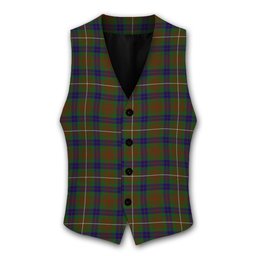 ScotsTee Shop Scottish Fraser Hunting 1 Tartan Waistcoat Sleeveless Suit Vest
