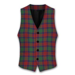 ScotsTee Shop Scottish Fraser of Altyre Modern Tartan Waistcoat Sleeveless Suit Vest