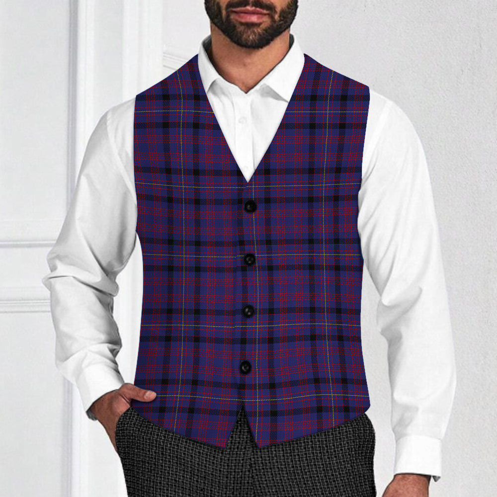 ScotsTee Shop Scottish Dundonald Tartan Waistcoat Sleeveless Suit Vest