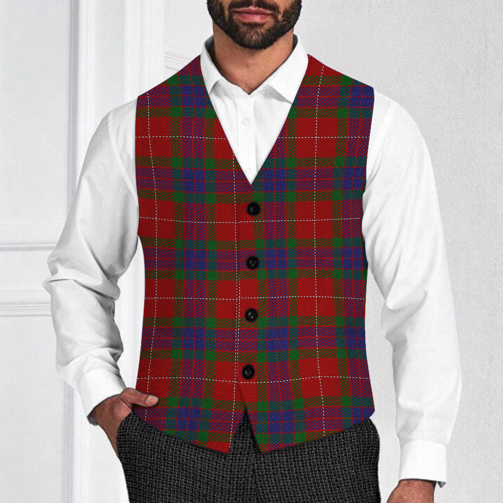 ScotsTee Shop Scottish Fraser Tartan Waistcoat Sleeveless Suit Vest