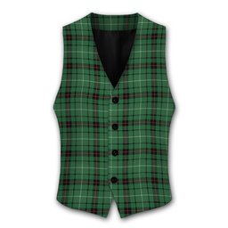ScotsTee Shop Scottish Fraser Gathering Hunting Ancient Tartan Waistcoat Sleeveless Suit Vest