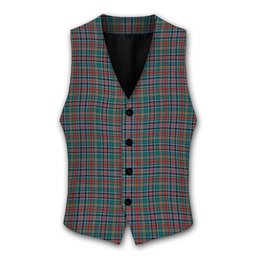 ScotsTee Shop Scottish Galbraith Old Modern Tartan Waistcoat Sleeveless Suit Vest