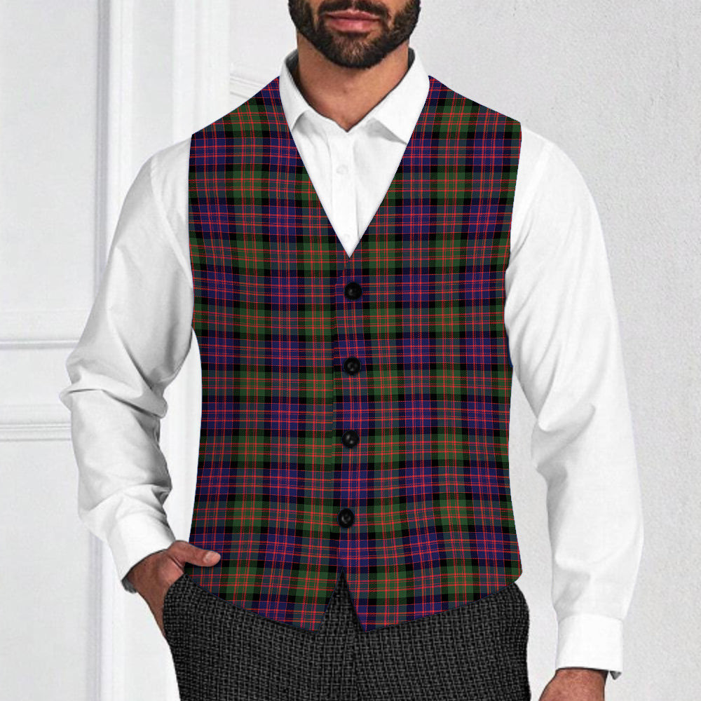 ScotsTee Shop Scottish Gillon Tartan Waistcoat Sleeveless Suit Vest