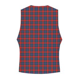 ScotsTee Shop Scottish Fraser of Lovat Modern Tartan Waistcoat Sleeveless Suit Vest