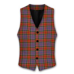 ScotsTee Shop Scottish Dalrymple Orginal Tartan Waistcoat Sleeveless Suit Vest