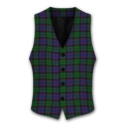 ScotsTee Shop Scottish Gallamore Tartan Waistcoat Sleeveless Suit Vest