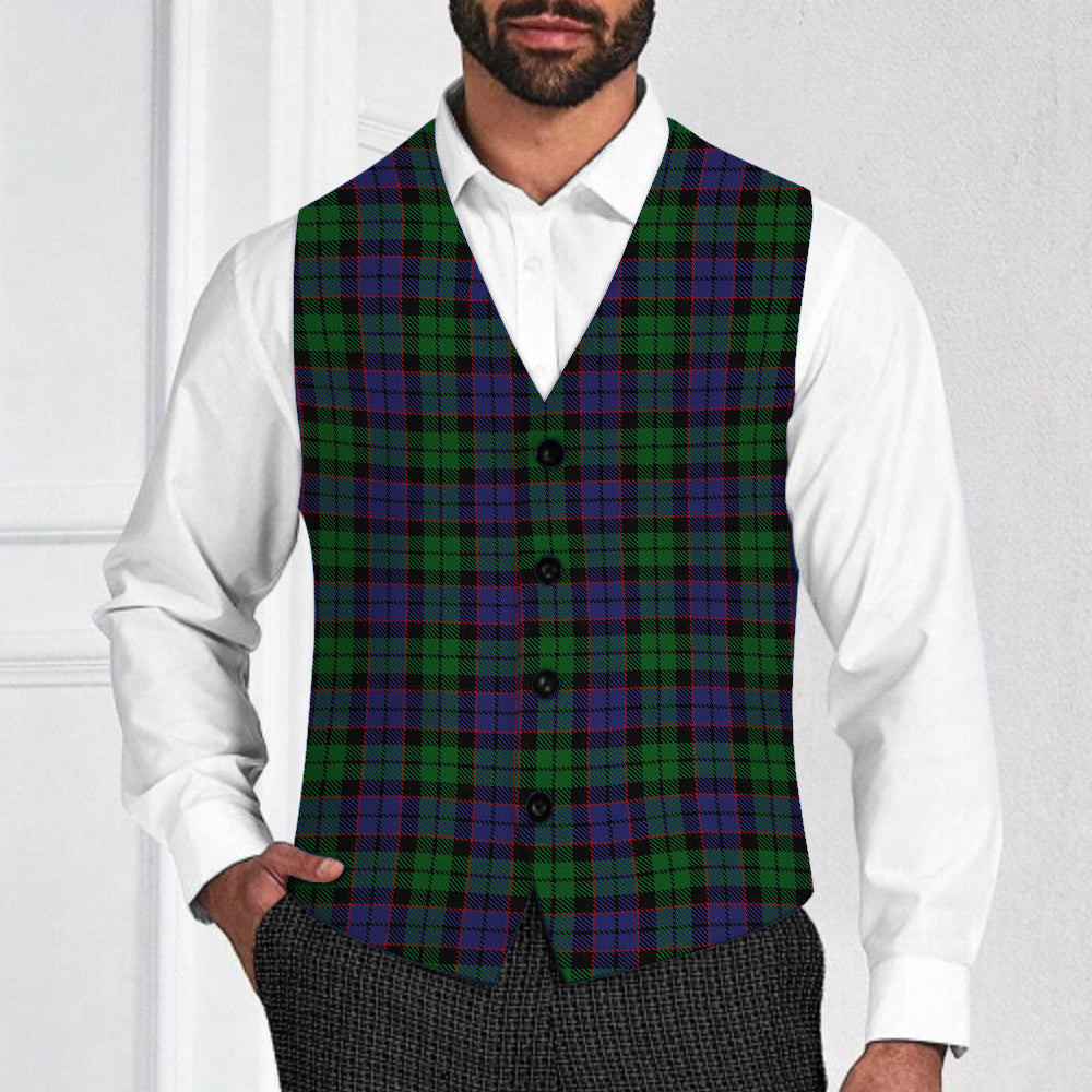 ScotsTee Shop Scottish Gallamore Tartan Waistcoat Sleeveless Suit Vest