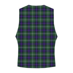 ScotsTee Shop Scottish Donald of the Isles Hunting Modern Tartan Waistcoat Sleeveless Suit Vest