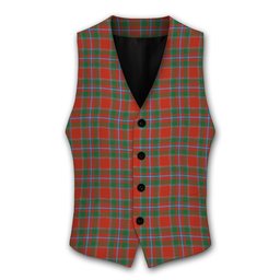 ScotsTee Shop Scottish Drummond of Perth Ancient Tartan Waistcoat Sleeveless Suit Vest