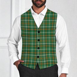 ScotsTee Shop Scottish Foster Hunting Ancient Tartan Waistcoat Sleeveless Suit Vest