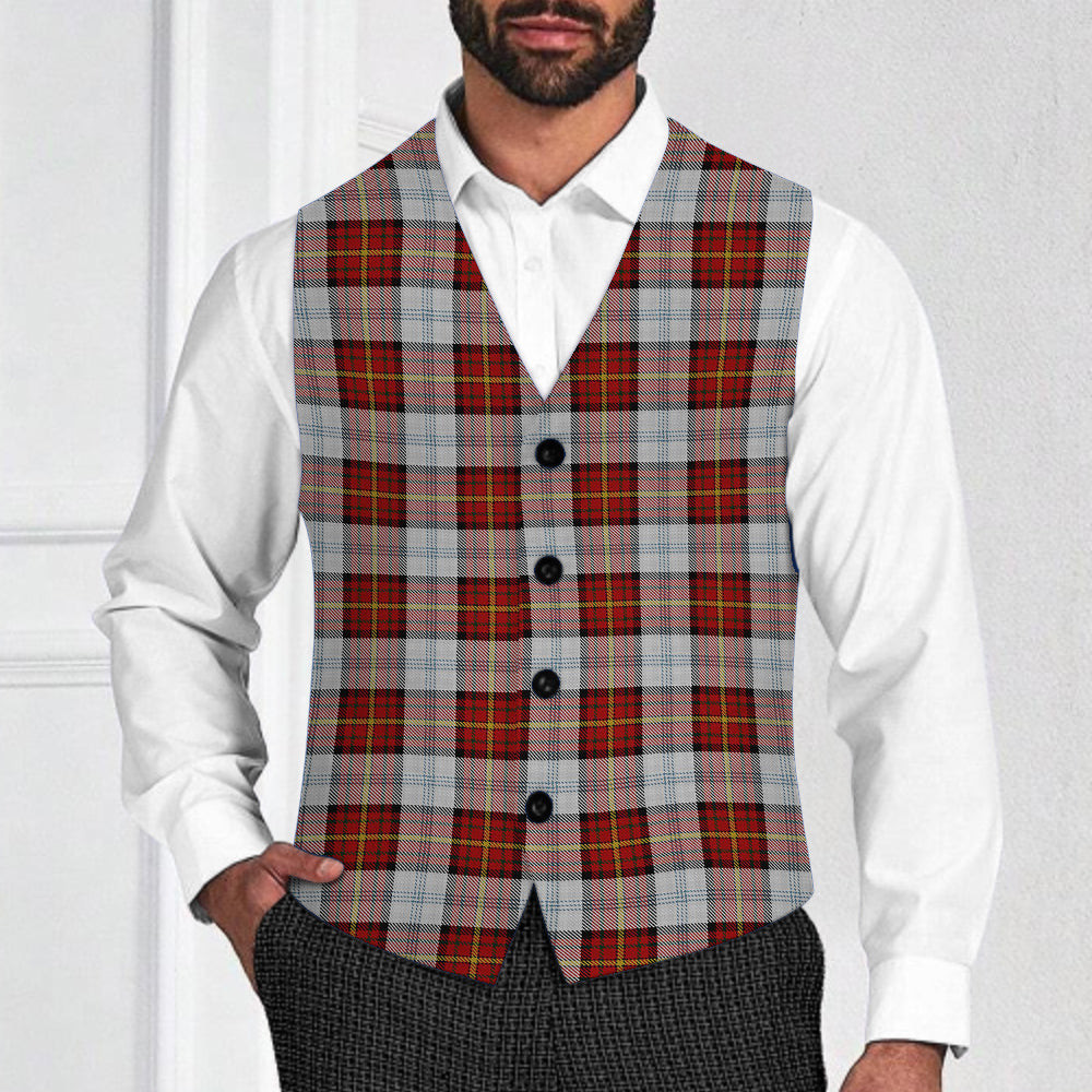 ScotsTee Shop Scottish Gillies Red Dress Tartan Waistcoat Sleeveless Suit Vest