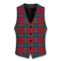 ScotsTee Shop Scottish Fotheringham Tartan Waistcoat Sleeveless Suit Vest