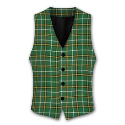ScotsTee Shop Scottish Forrester Hunting Ancient Tartan Waistcoat Sleeveless Suit Vest