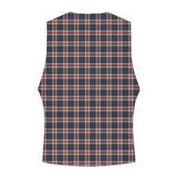 ScotsTee Shop Scottish Fraser Red Dress Tartan Waistcoat Sleeveless Suit Vest