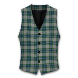 ScotsTee Shop Scottish Fraser Arisaid Tartan Waistcoat Sleeveless Suit Vest