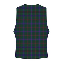 ScotsTee Shop Scottish Davidson Modern Tartan Waistcoat Sleeveless Suit Vest