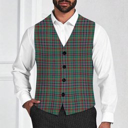 ScotsTee Shop Scottish Galbraith Old Ancient Tartan Waistcoat Sleeveless Suit Vest