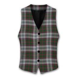 ScotsTee Shop Scottish Stewart of Appin Dress Tartan Waistcoat Sleeveless Suit Vest