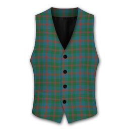 ScotsTee Shop Scottish Robertson of Struan Ancient Tartan Waistcoat Sleeveless Suit Vest