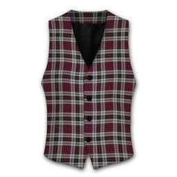 ScotsTee Shop Scottish Little Dress Tartan Waistcoat Sleeveless Suit Vest