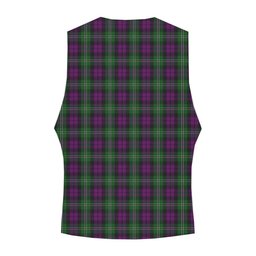 ScotsTee Shop Scottish Wilson Tartan Waistcoat Sleeveless Suit Vest