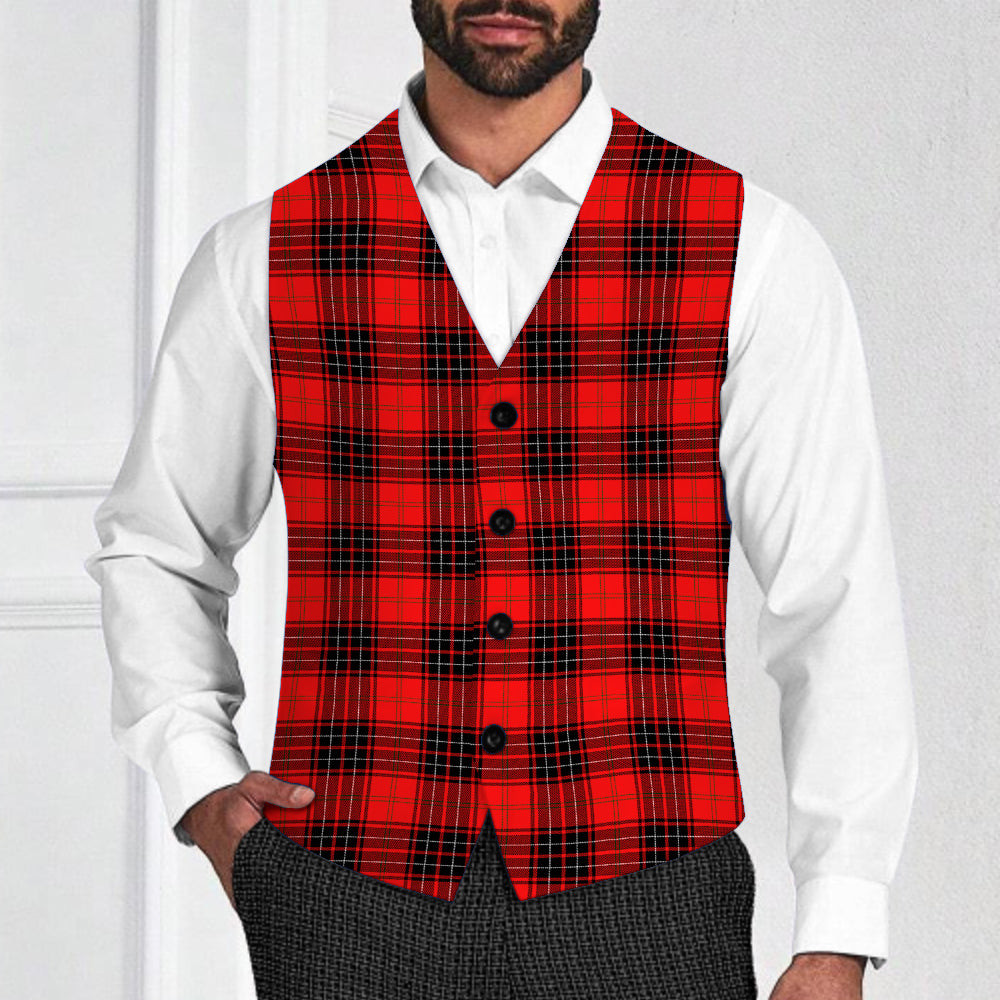 ScotsTee Shop Scottish Wemyss SC Tartan Waistcoat Sleeveless Suit Vest