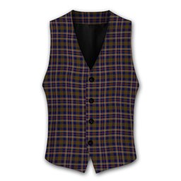 ScotsTee Shop Scottish Rutherford Simon Travis Alan Hunting Tartan Waistcoat Sleeveless Suit Vest