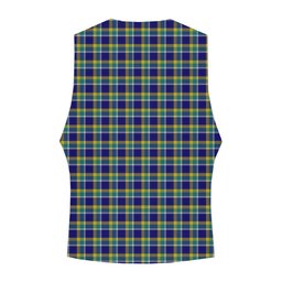 ScotsTee Shop Scottish Johnston Timothy Tartan Waistcoat Sleeveless Suit Vest