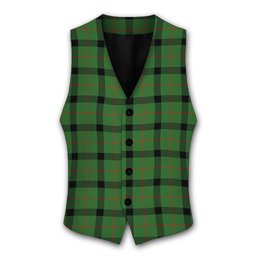 ScotsTee Shop Scottish Kincaid Ancient Tartan Waistcoat Sleeveless Suit Vest