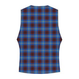 ScotsTee Shop Scottish Rutherford Modern Tartan Waistcoat Sleeveless Suit Vest