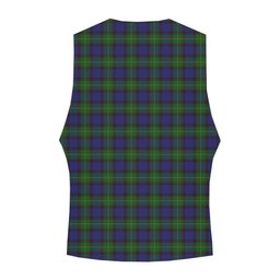 ScotsTee Shop Scottish Sinclair Brown Tartan Waistcoat Sleeveless Suit Vest