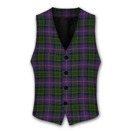ScotsTee Shop Scottish MacNeil of Colonsay 2 Tartan Waistcoat Sleeveless Suit Vest