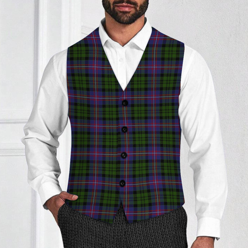 ScotsTee Shop Scottish MacNeil of Colonsay 2 Tartan Waistcoat Sleeveless Suit Vest