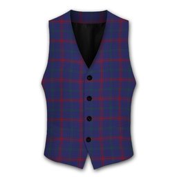 ScotsTee Shop Scottish Lynch Tartan Waistcoat Sleeveless Suit Vest