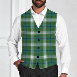 ScotsTee Shop Scottish Johnstone Dress Ancient Tartan Waistcoat Sleeveless Suit Vest