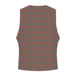 ScotsTee Shop Scottish MacConnell Weathered Tartan Waistcoat Sleeveless Suit Vest