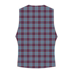ScotsTee Shop Scottish Royal Canadian Air Force Modern Tartan Waistcoat Sleeveless Suit Vest