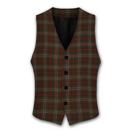 ScotsTee Shop Scottish Scott Hunting Tartan Waistcoat Sleeveless Suit Vest