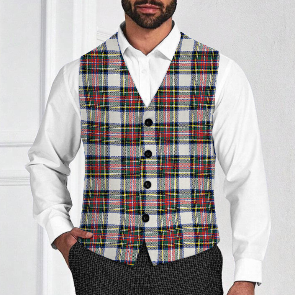 ScotsTee Shop Scottish Stewart Dress Modern Tartan Waistcoat Sleeveless Suit Vest