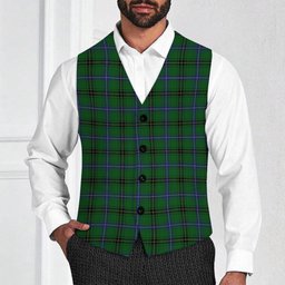 ScotsTee Shop Scottish Henderson MacKendrick Tartan Waistcoat Sleeveless Suit Vest