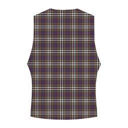 ScotsTee Shop Scottish MacDonell of Glengarry Dress Modern Tartan Waistcoat Sleeveless Suit Vest