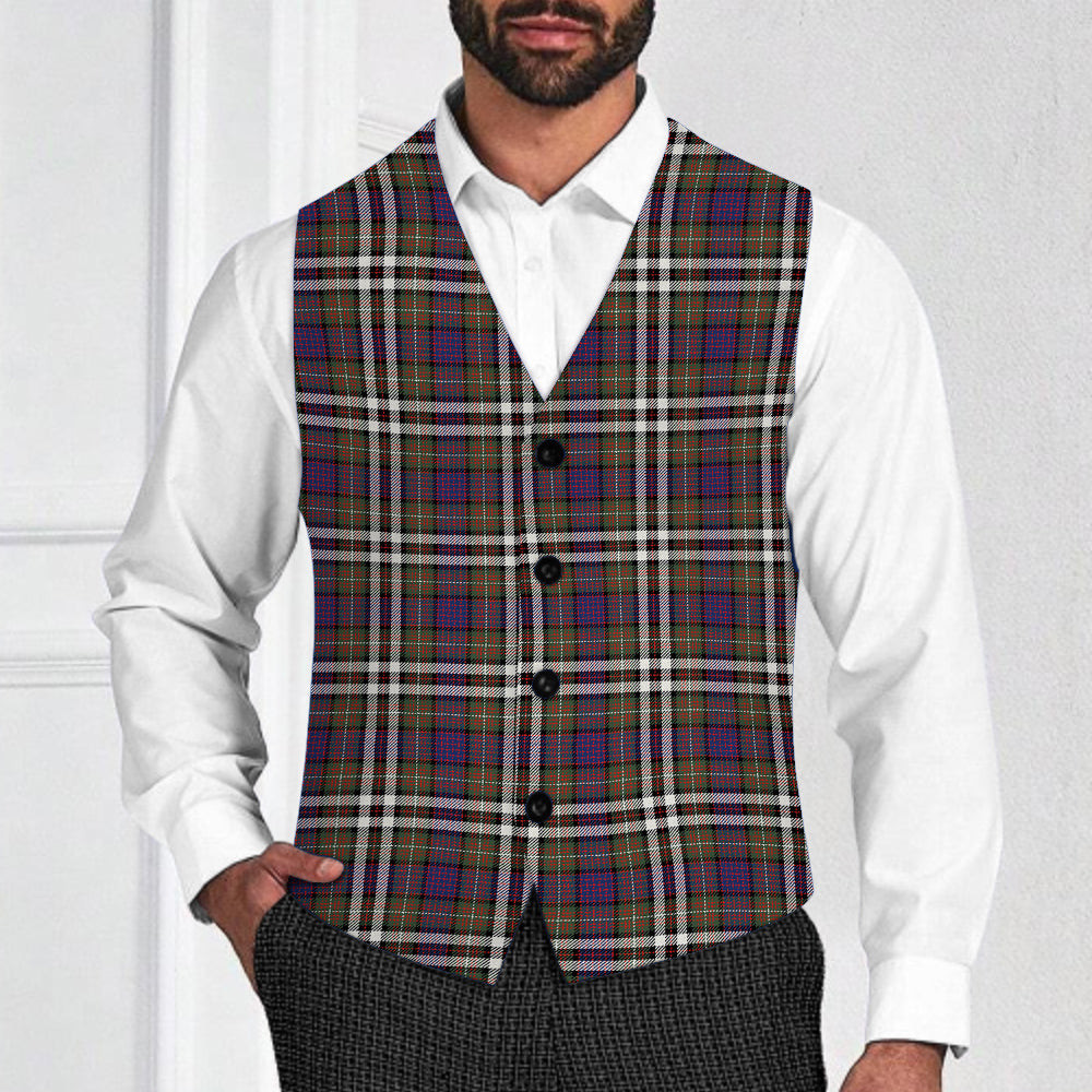 ScotsTee Shop Scottish MacDonell of Glengarry Dress Modern Tartan Waistcoat Sleeveless Suit Vest