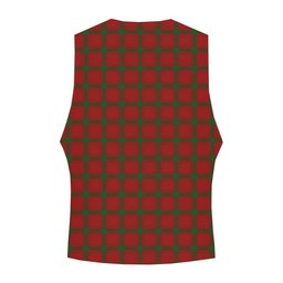 ScotsTee Shop Scottish McDonald of Sleat Tartan Waistcoat Sleeveless Suit Vest