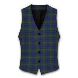 ScotsTee Shop Scottish Prestoungrange Tartan Waistcoat Sleeveless Suit Vest