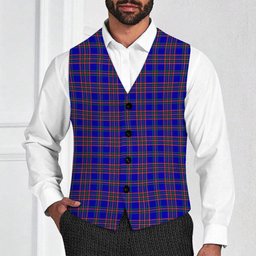 ScotsTee Shop Scottish Yamaue Tartan Waistcoat Sleeveless Suit Vest