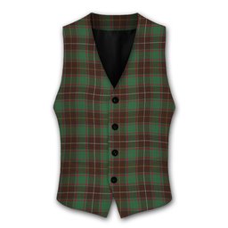 ScotsTee Shop Scottish McFie Hunting Modern Tartan Waistcoat Sleeveless Suit Vest